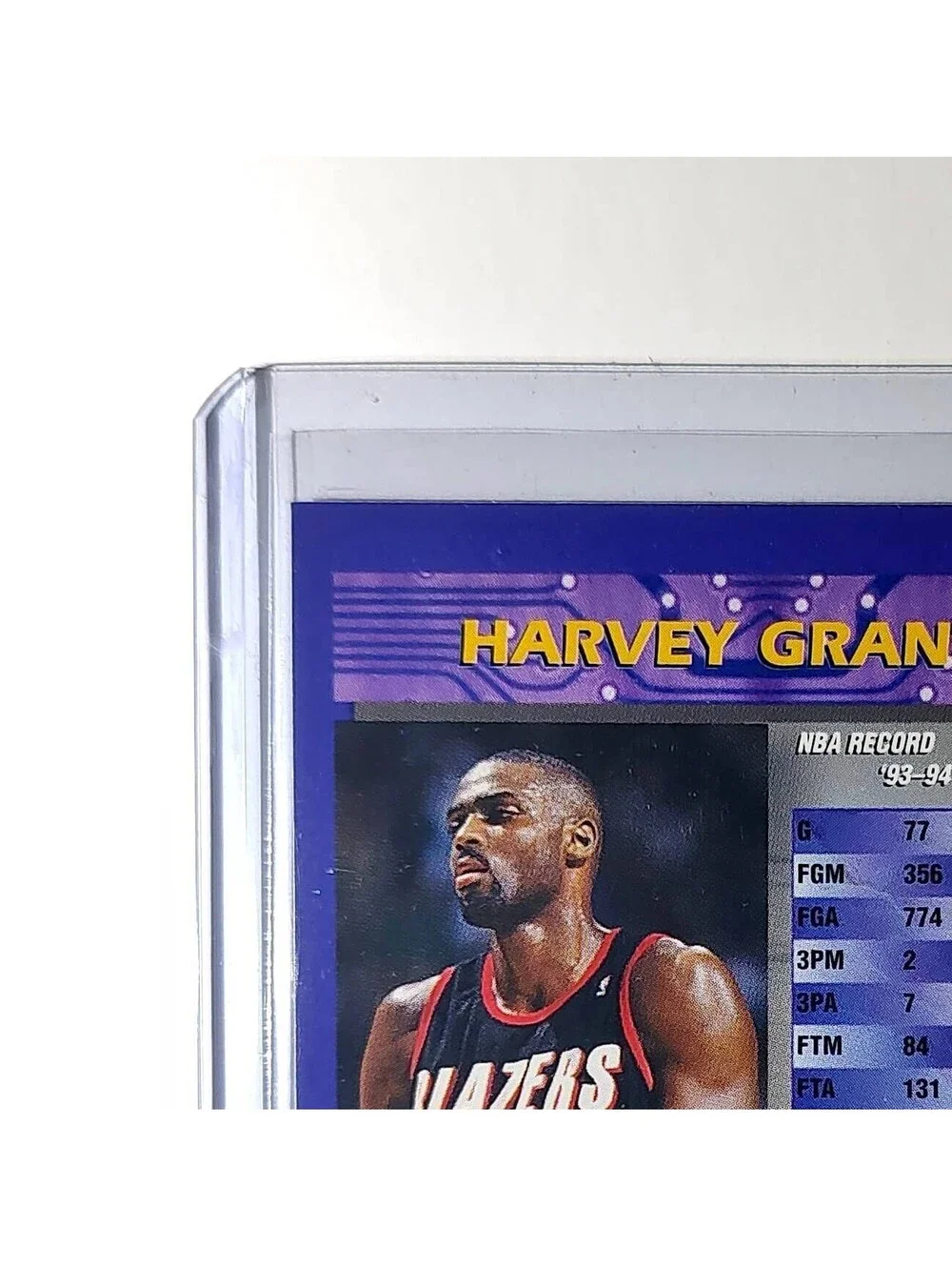 Harvey Grant 1994-95 Topps Finest #329 Basketball Card